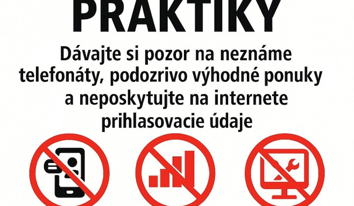 Fotka -  Upozornenie pre občanov
